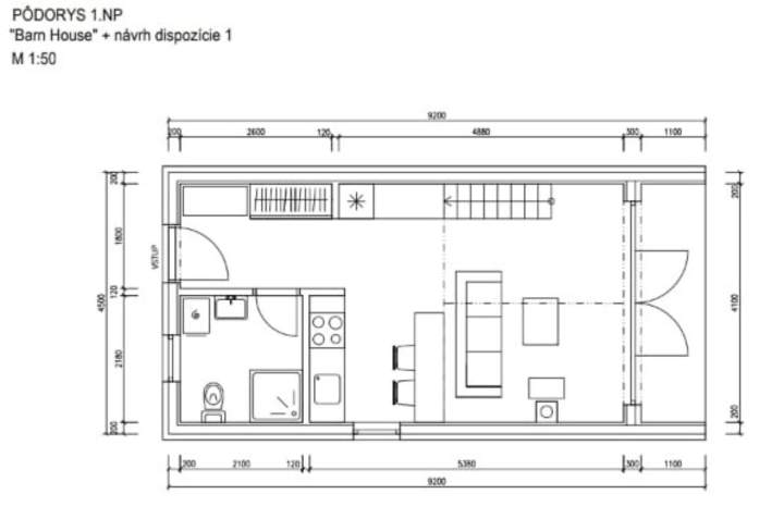 The Delta house offers a peaceful living environment, designed to combine comfort, light, and tranquility in a warm space.