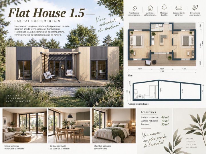 FLAT HOUSE 1.5