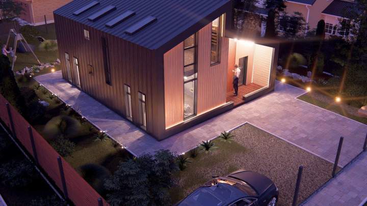 The most spacious Gamma house, perfect for accommodating a family or creating a shared living space.