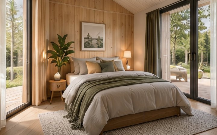 Des chambres cosy pour se ressource
