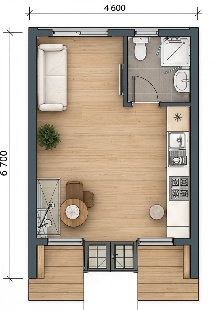 PLAN DU REZ-DE-CHAUSSÉE